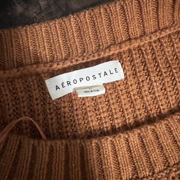 Brown sparkling sweater - Picture 2 of 2